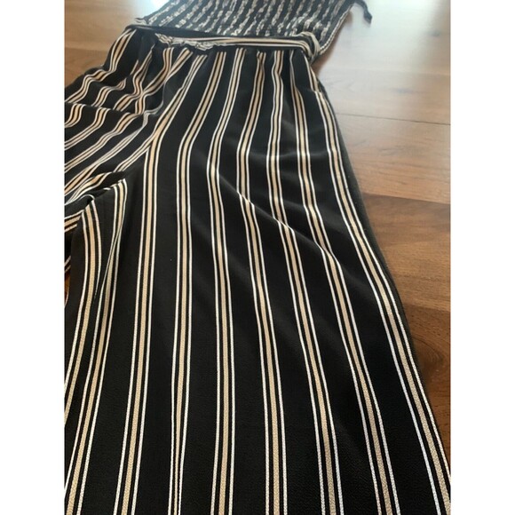 ALI & JAY  By Anthropology Cottage Core Smocked Bodice Jumpsuit SZ S Whimsy Goth - Picture 4 of 16